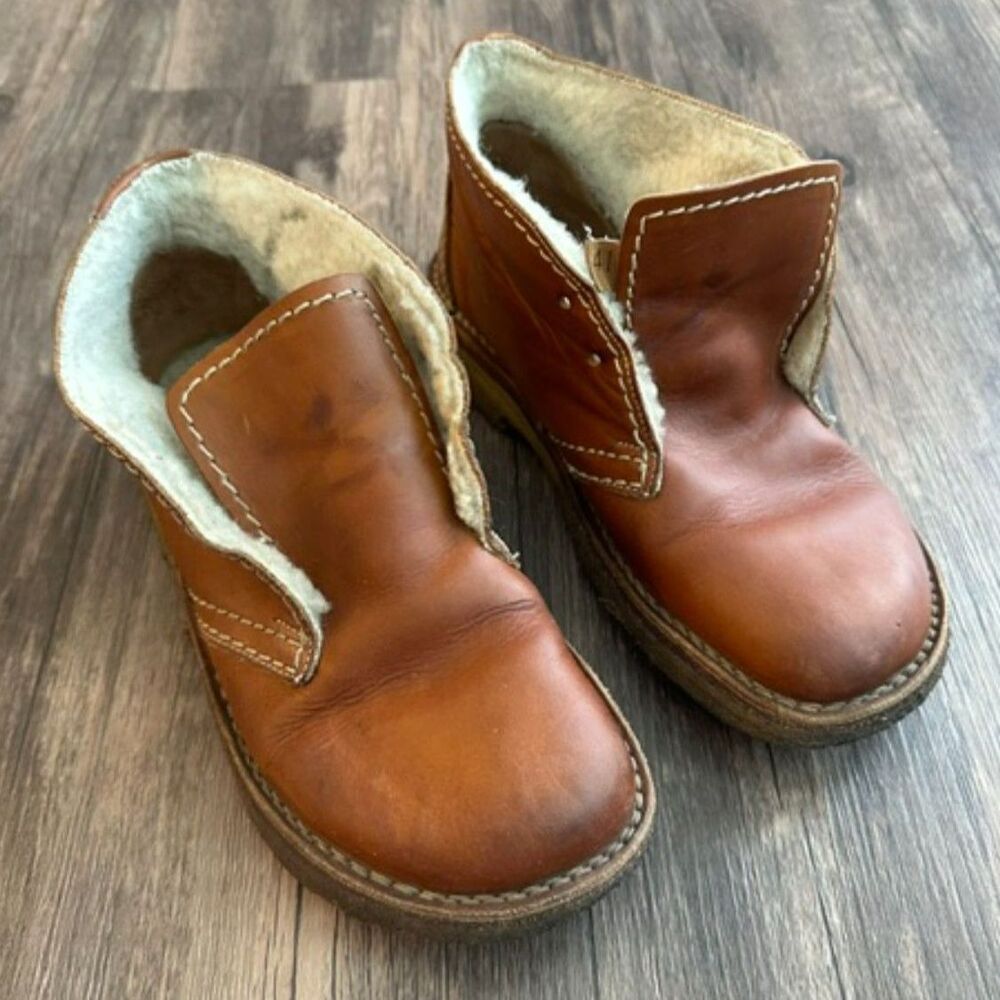 Duckfeet Aalborg Bio Lace Up Boots Original Smooth Brown Leather 41